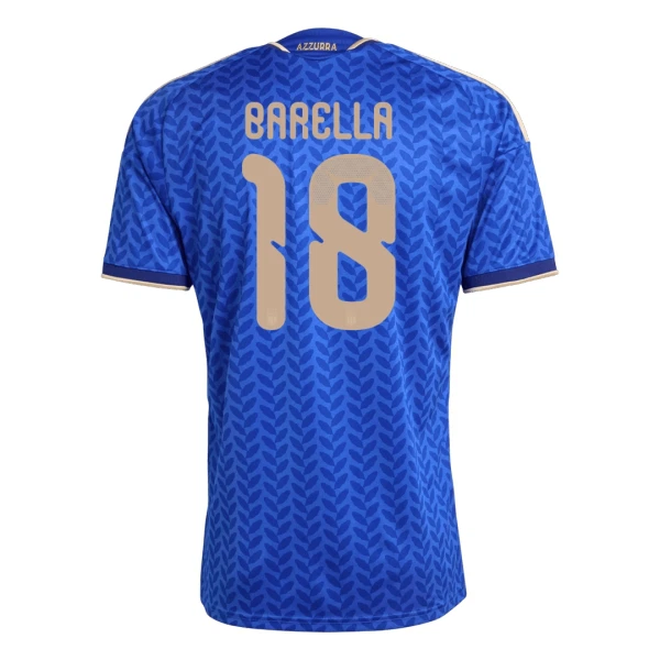 Italien Barella 18 Hjemmebanetrøje VM 2026