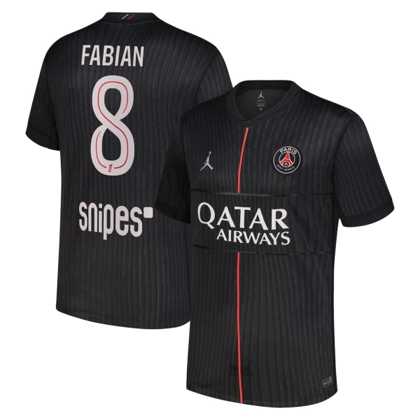 Paris Saint-Germain Fabian 8 Fjerdetrøje Jordan 25/26