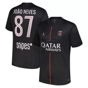 Paris Saint-Germain Joao Neves 87 Fjerdetrøje Jordan 25/26