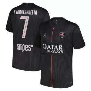 Paris Saint-Germain Kvaratskhelia 7 Fjerdetrøje Jordan 25/26