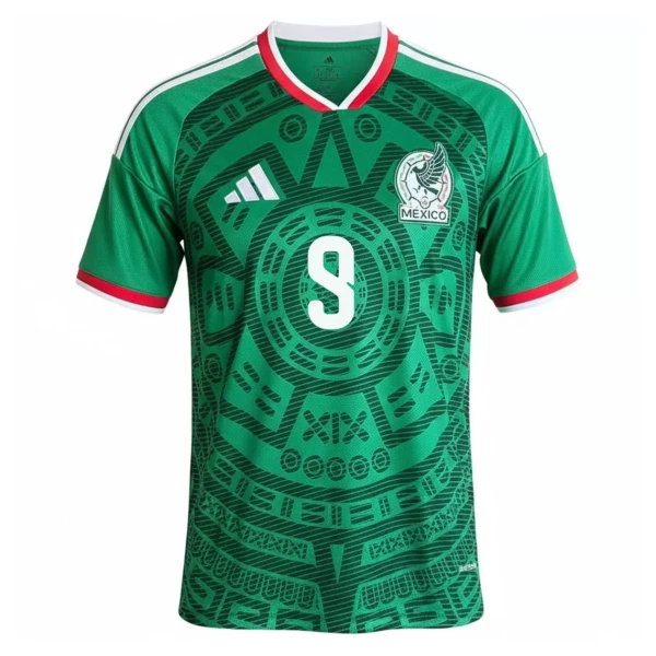 Mexico Raul 9 Hjemmebanetrøje VM 2026