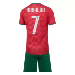 Portugal Cristiano Ronaldo 7 Hjemmebanetrøje Barn VM 2026