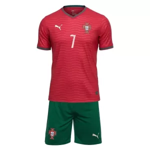 Portugal Cristiano Ronaldo 7 Hjemmebanetrøje Barn VM 2026