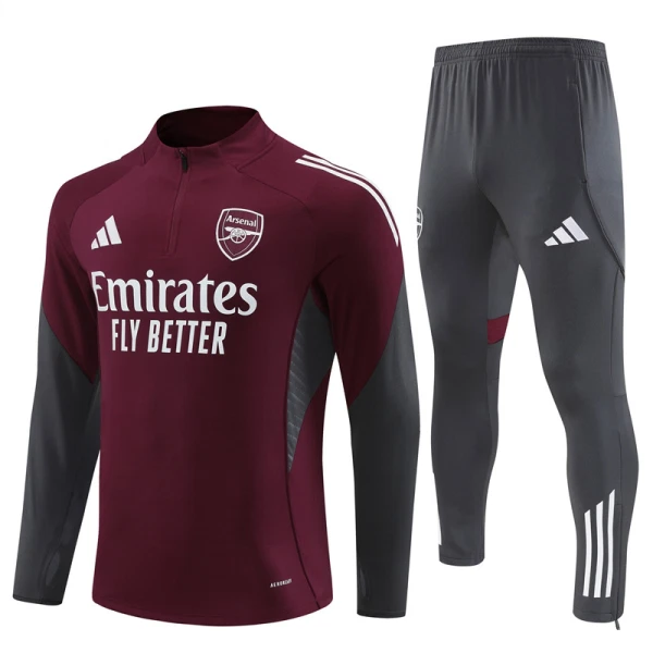 Arsenal Trænings sweatshirt sæt 25/26 Rød