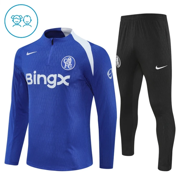 Chelsea Trænings sweatshirt sæt Barn 25/26 Blå