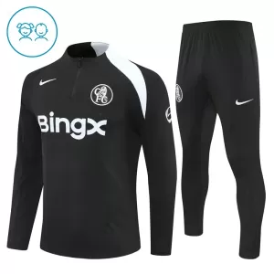 Chelsea Trænings sweatshirt sæt Barn 25/26 Sort
