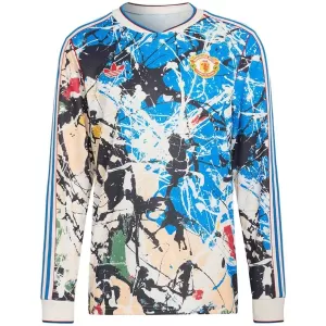 Manchester United Stone Roses Trøje 25/26 Langærmet Speciel