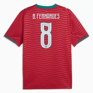 Portugal Bruno Fernandes 8 Hjemmebanetrøje VM 2026