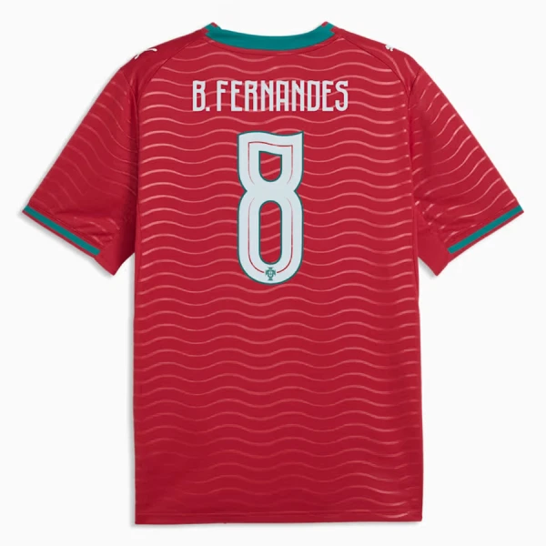 Portugal Bruno Fernandes 8 Hjemmebanetrøje VM 2026