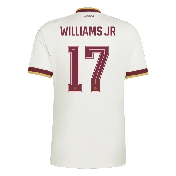 Spanien Williams JR 17 Udebanetrøje VM 2026