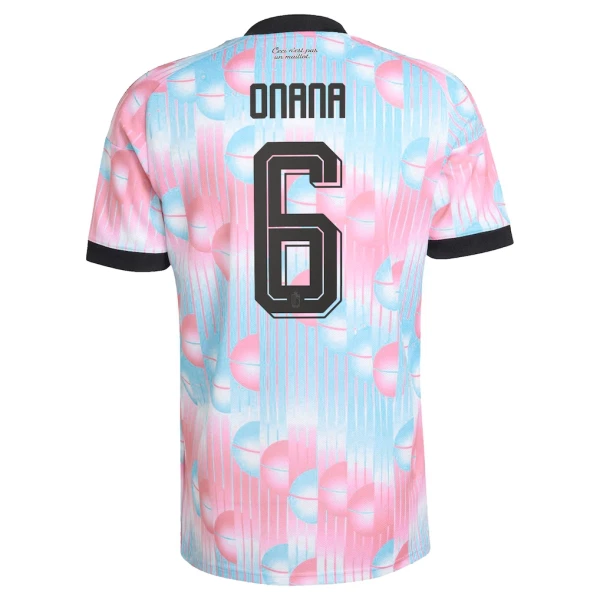 Belgien Onana 6 Udebanetrøje VM 2026