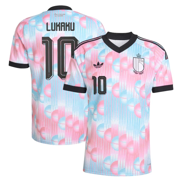 Belgien Romelu Lukaku 10 Udebanetrøje VM 2026