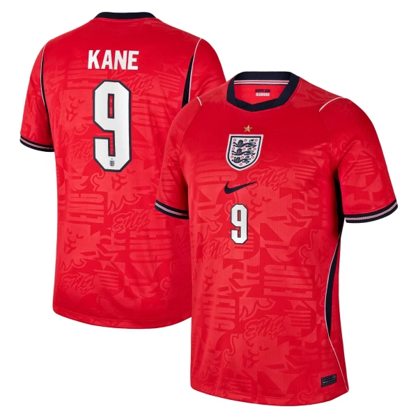 England Harry Kane 9 Udebanetrøje VM 2026 England Harry Kane 9 Udebanetrøje VM 2026