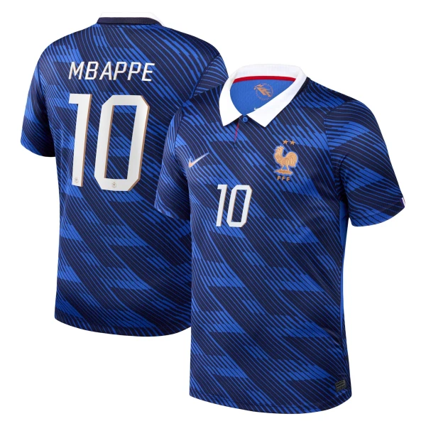Frankrig Kylian Mbappé 10 Hjemmebanetrøje VM 2026