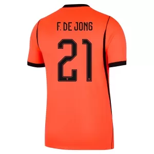 Holland Frenkie de Jong 21 Hjemmebanetrøje VM 2026