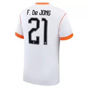 Holland Frenkie de Jong 21 Udebanetrøje VM 2026