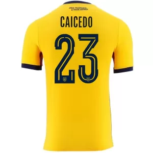 Ecuador Caicedo 23 Hjemmebanetrøje VM 2026