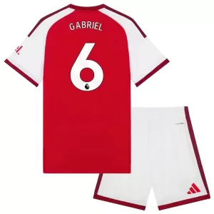 Arsenal Gabriel 6 Hjemmebanetrøje Barn 26/27