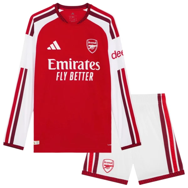 Arsenal Hjemmebanetrøje Barn 26/27 Langærmet Arsenal Hjemmebanetrøje Barn 26/27 Langærmet