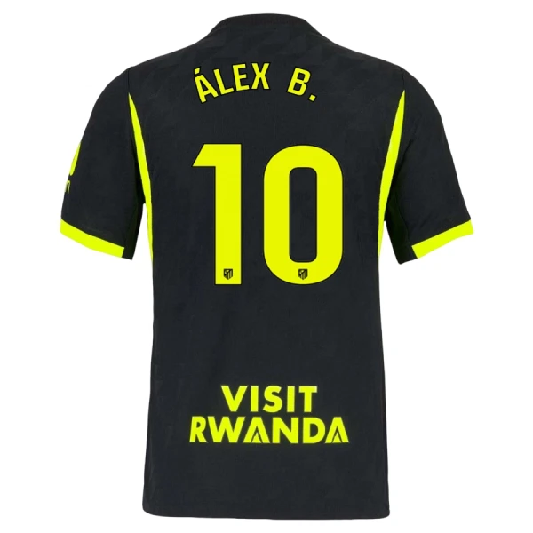 Atlético Madrid Alex B. 10 Udebanetrøje 26/27 Atlético Madrid Alex B. 10 Udebanetrøje 26/27