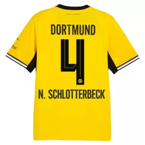 Borussia Dortmund N. Schlotterbeck 4 Hjemmebanetrøje 26/27