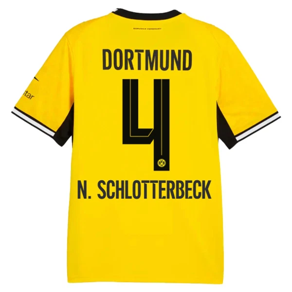 Borussia Dortmund N. Schlotterbeck 4 Hjemmebanetrøje 26/27 Borussia Dortmund N. Schlotterbeck 4 Hjemmebanetrøje 26/27
