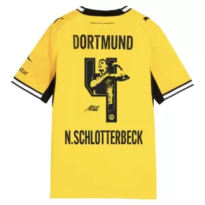 Borussia Dortmund N. Schlotterbeck 4 Hjemmebanetrøje 26/27 Speciel