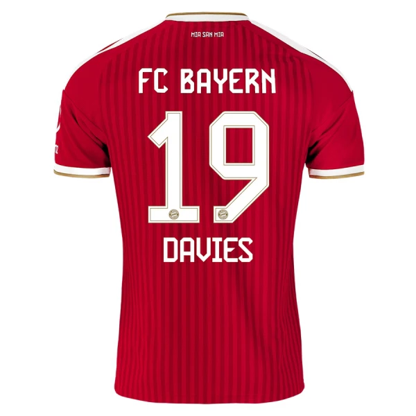FC Bayern München Alphonso Davies 19 Hjemmebanetrøje 26/27 FC Bayern München Alphonso Davies 19 Hjemmebanetrøje 26/27