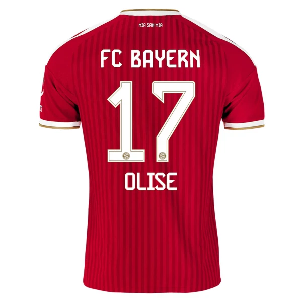 FC Bayern München Olise 17 Hjemmebanetrøje Barn 26/27