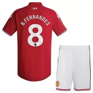 Manchester United Bruno Fernandes 8 Hjemmebanetrøje Barn 26/27