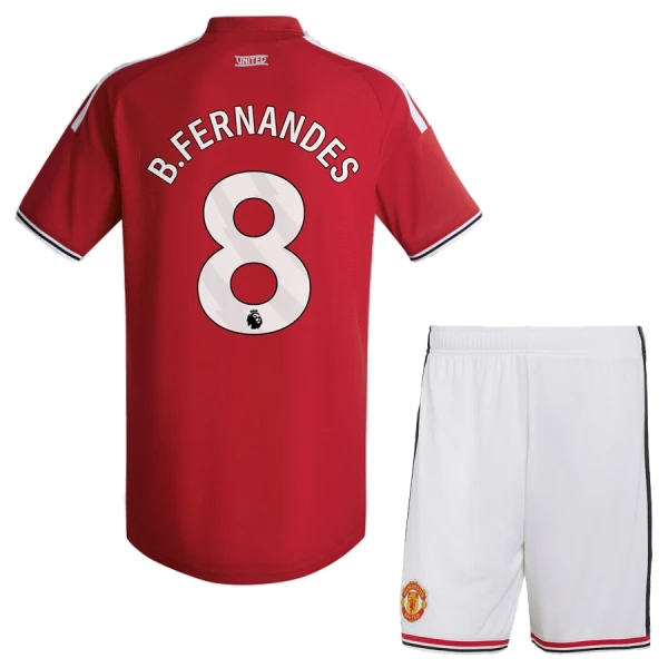 Manchester United Bruno Fernandes 8 Hjemmebanetrøje Barn 26/27 Manchester United Bruno Fernandes 8 Hjemmebanetrøje Barn 26/27