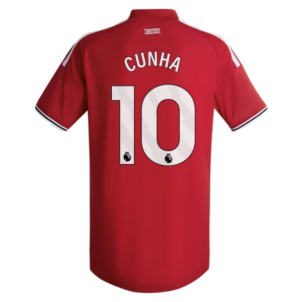 Manchester United Cunha 10 Hjemmebanetrøje Barn 26/27