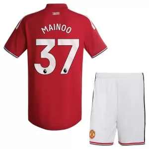 Manchester United Mainoo 37 Hjemmebanetrøje Barn 26/27