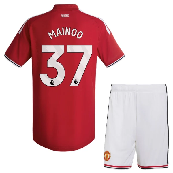 Manchester United Mainoo 37 Hjemmebanetrøje Barn 26/27 Manchester United Mainoo 37 Hjemmebanetrøje Barn 26/27