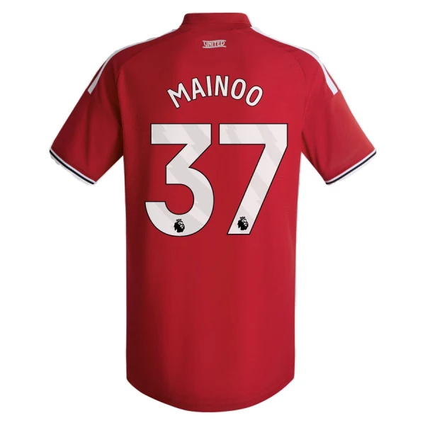 Manchester United Mainoo 37 Hjemmebanetrøje Barn 26/27