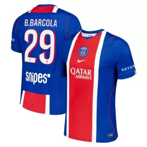 Paris Saint-Germain Bradley Barcola 29 Hjemmebanetrøje 26/27