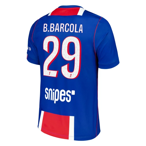 Paris Saint-Germain Bradley Barcola 29 Hjemmebanetrøje Barn 26/27