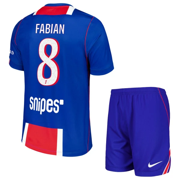 Paris Saint-Germain Fabian 8 Hjemmebanetrøje Barn 26/27 Paris Saint-Germain Fabian 8 Hjemmebanetrøje Barn 26/27
