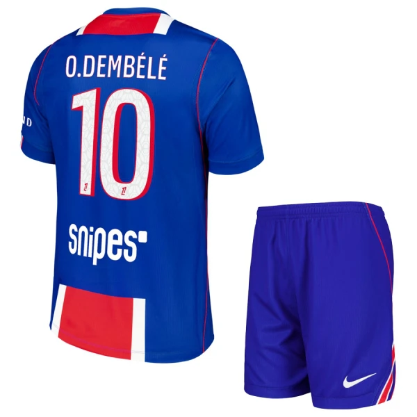 Paris Saint-Germain Ousmane Dembélé 10 Hjemmebanetrøje Barn 26/27