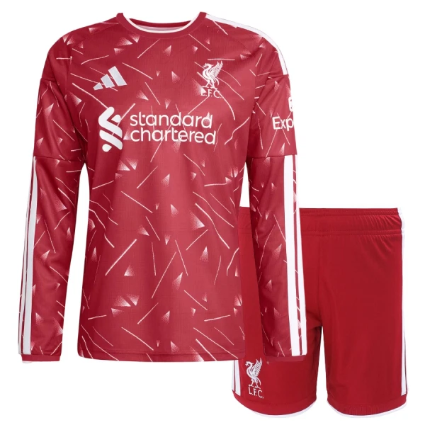 Liverpool Hjemmebanetrøje Barn 26/27 Langærmet Liverpool Hjemmebanetrøje Barn 26/27 Langærmet