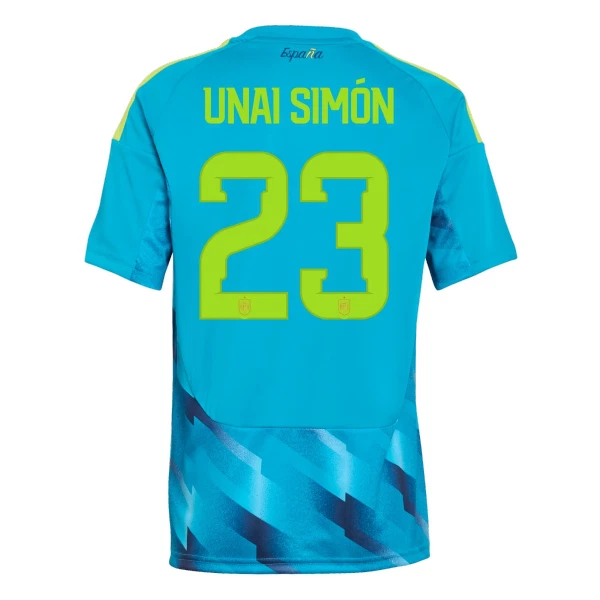 Spanien Unai Simon 23 Målmand Trøje Barn VM 2026