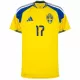Sverige Gyokeres 17 Hjemmebanetrøje VM 2026