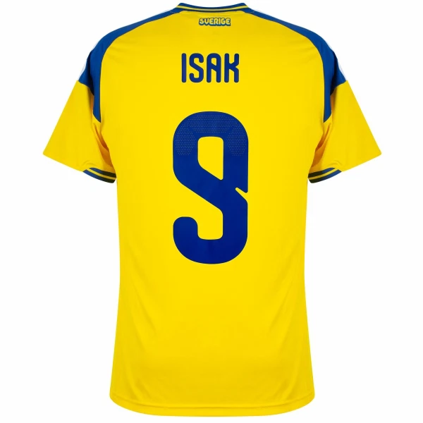 Sverige Isak 9 Hjemmebanetrøje VM 2026