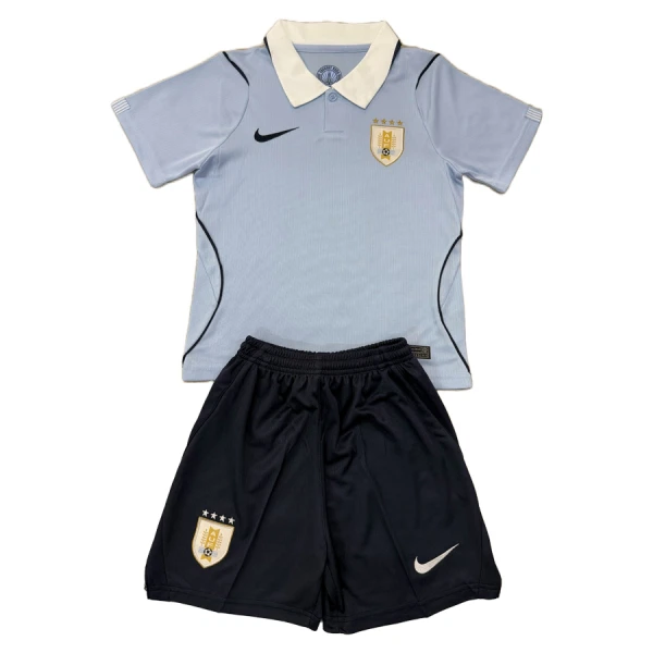 Uruguay Hjemmebanetrøje Barn VM 2026 Uruguay Hjemmebanetrøje Barn VM 2026