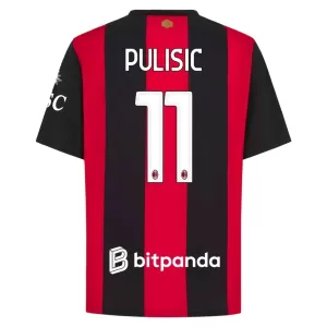 AC Milan Christian Pulišić 11 Hjemmebanetrøje 26/27