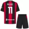 AC Milan Christian Pulišić 11 Hjemmebanetrøje Barn 26/27