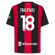 AC Milan Christopher Nkunku 18 Hjemmebanetrøje 26/27 AC Milan Christopher Nkunku 18 Hjemmebanetrøje 26/27
