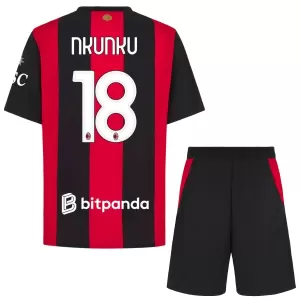 AC Milan Christopher Nkunku 18 Hjemmebanetrøje Barn 26/27