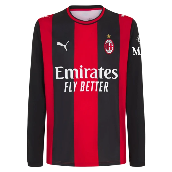 AC Milan Hjemmebanetrøje 26/27 Langærmet AC Milan Hjemmebanetrøje 26/27 Langærmet