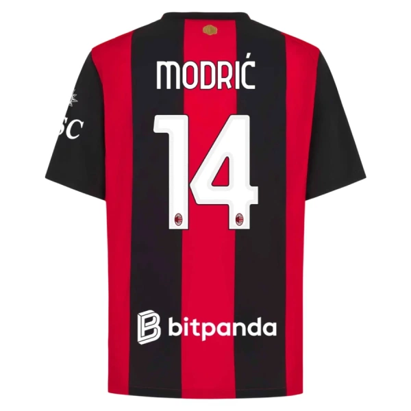 AC Milan Luka Modric 14 Hjemmebanetrøje 26/27 AC Milan Luka Modric 14 Hjemmebanetrøje 26/27